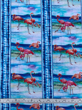 Load image into Gallery viewer, Fabric - Fabulous Flamingos by Ro Gregg 50cm piece
